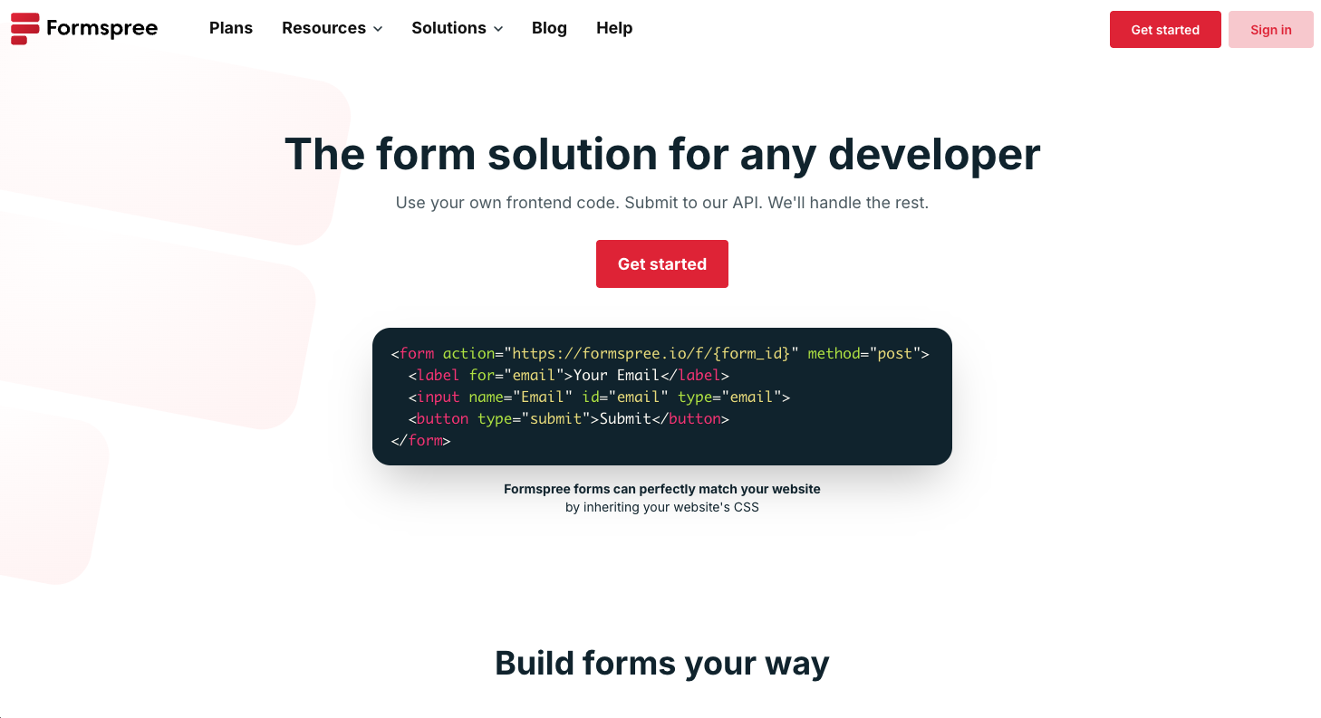Headless Form Backend Comparison: Formspree vs Basin vs CustomJS (2026 ...