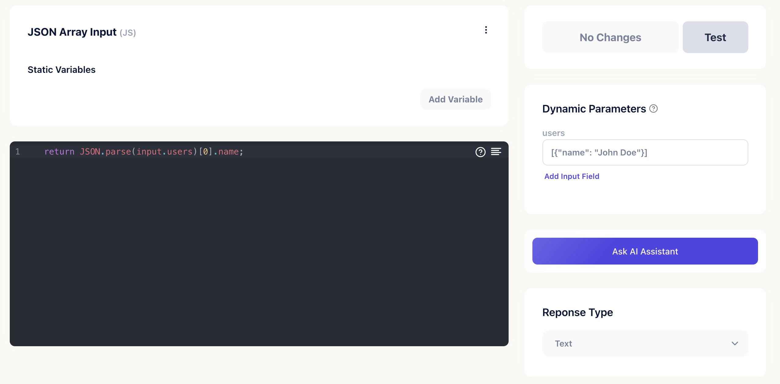 JSON Inputs with CustomJS