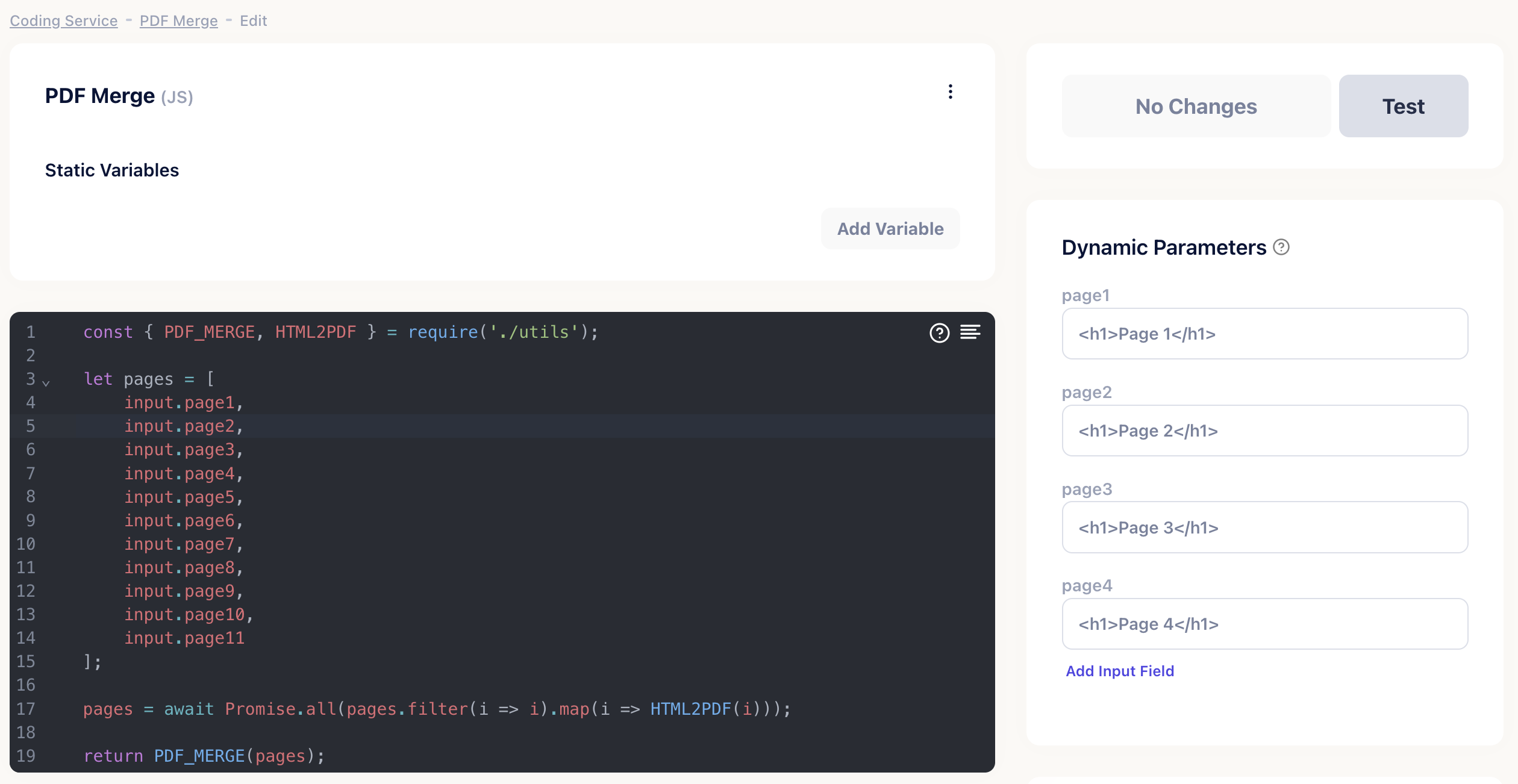 Merge multiple PDFs With Make.com