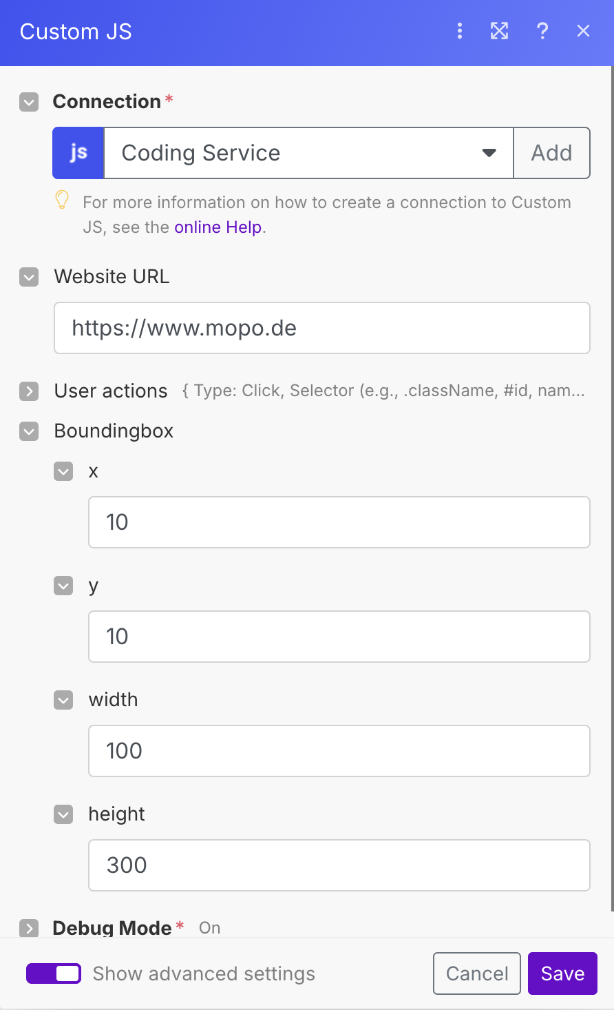Make Web Scraper Module